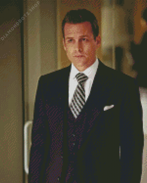 Harvey Specter Diamond Painting