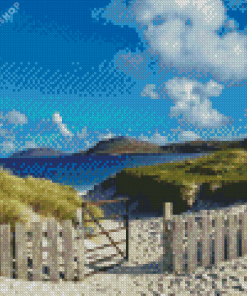 Isle Of Barra Landscape Diamond Painting