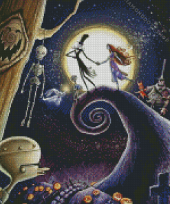 Jack And Sally Diamond Painting