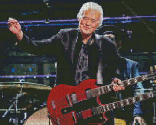 Jimmy Page Diamond Painting