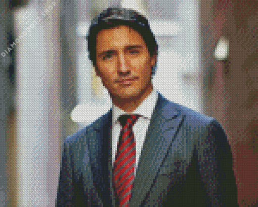 Justin Trudeau Diamond Painting