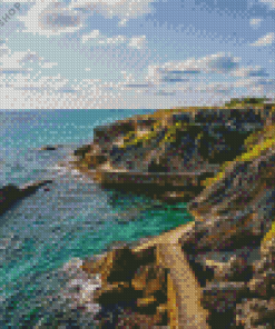 Landscape Of Cancun Beach Diamond Painting