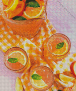 Lemon Peach Diamond Painting