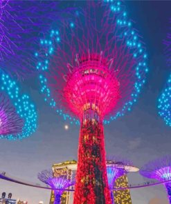 Light Show Singapore Diamond Painting