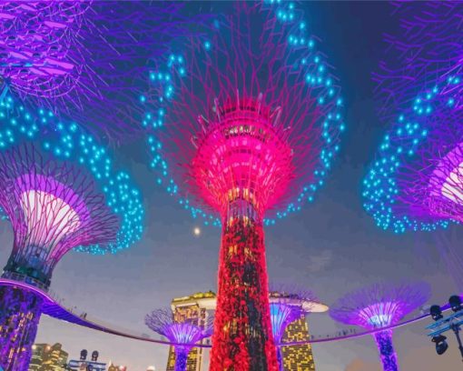 Light Show Singapore Diamond Painting