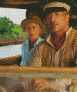 Lily And Frank Jungle Cruise Diamond Painting