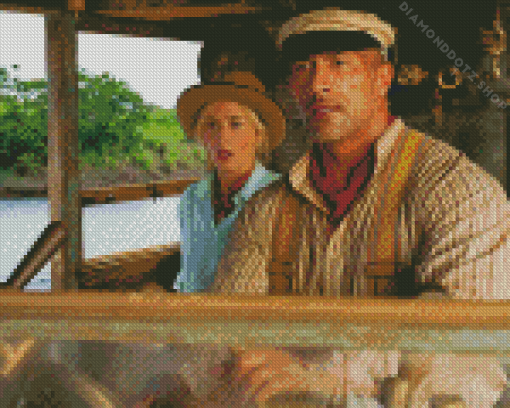 Lily And Frank Jungle Cruise Diamond Painting