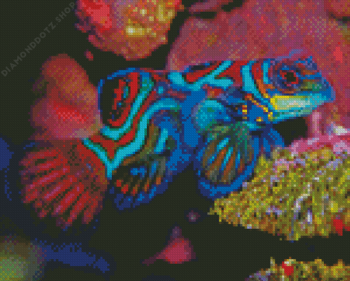 Mandarin Fish Diamond Painting