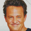 Matthew Perry Close Up Diamond Painting