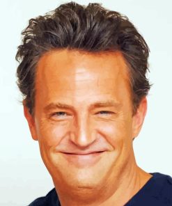 Matthew Perry Close Up Diamond Painting