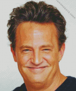 Matthew Perry Close Up Diamond Painting