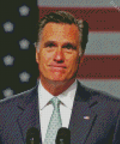 Mitt Romney Diamond Painting