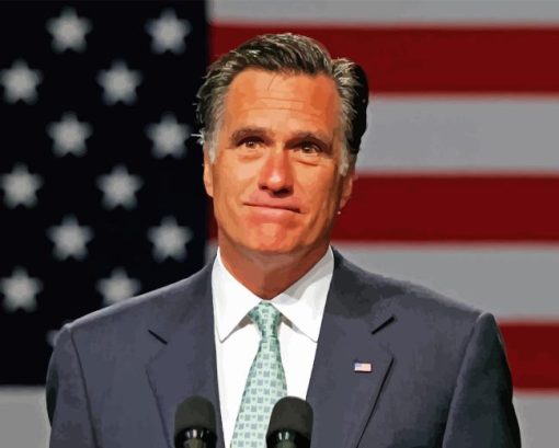 Mitt Romney Diamond Painting