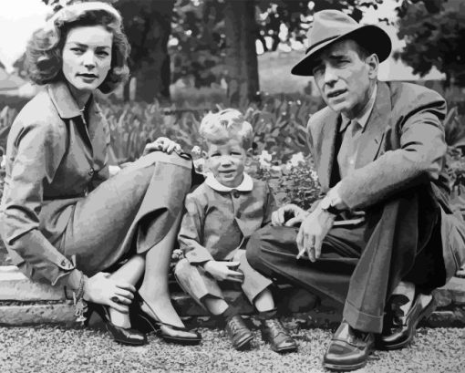 Bogart And Bacall Children Diamond Painting