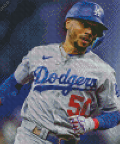 Mookie Betts American Outfielder Diamond Painting