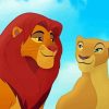 Nala And Simba Diamond Painting