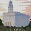 Nauvoo Temple Diamond Painting