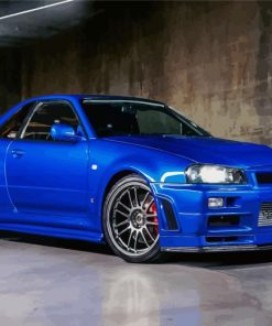 Nissan Skyline Gtr R34 Diamond Painting