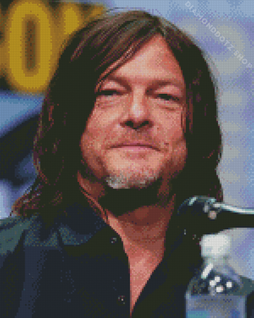 Actor Norman Mark Reedus Diamond Painting