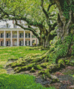 Oak Alley Plantation Diamond Painting