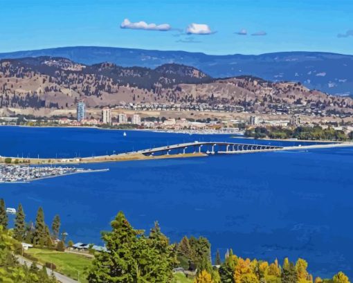 Okanagan Lake Diamond Painting