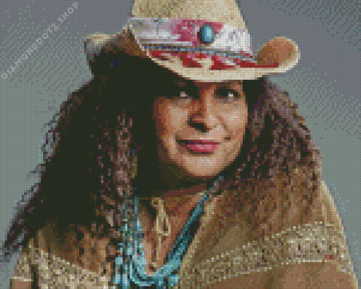 Pam Grier Diamond Painting