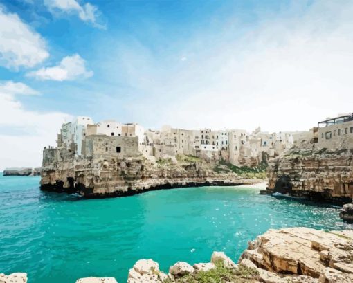 Polignano A Mare Diamond Painting