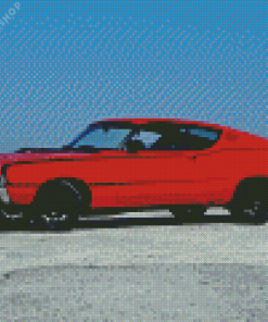 Red Ford Torino Diamond Painting