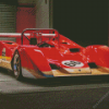 Red Sport Car Can AM Diamond Painting