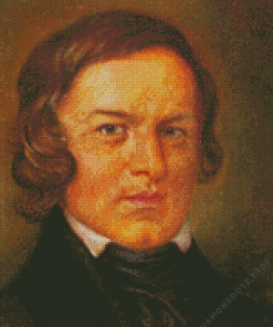 Robert Schumann Portrait Diamond Painting