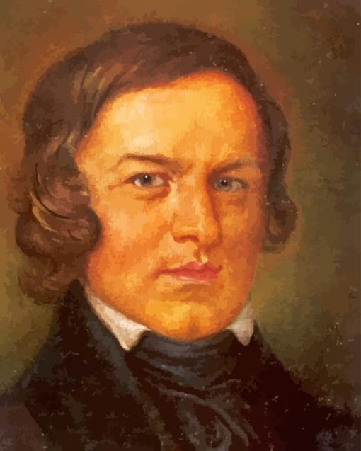 Robert Schumann Portrait Diamond Painting