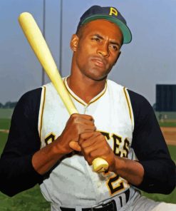 Roberto Clemente Diamond Painting