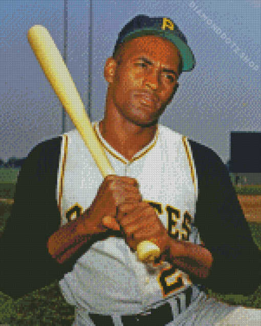 Roberto Clemente Diamond Painting