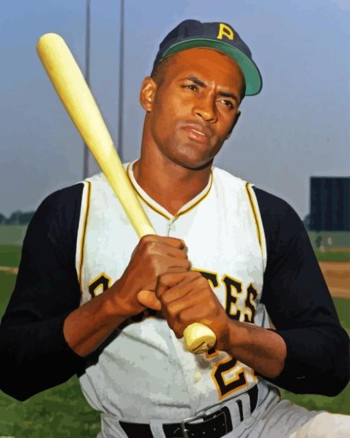 Roberto Clemente Diamond Painting