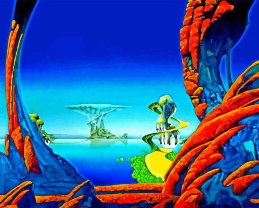 Roger Dean Diamond Painting