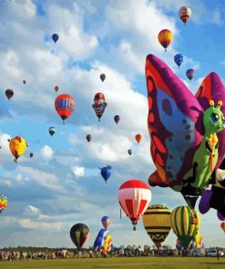 Saint Richelieu Balloon Festival Diamond Painting