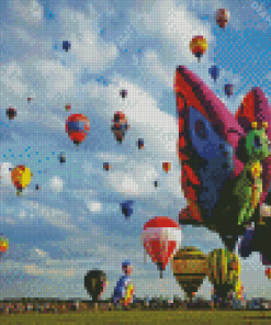 Saint Richelieu Balloon Festival Diamond Painting