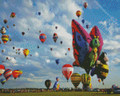 Saint Richelieu Balloon Festival Diamond Painting