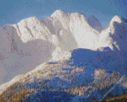 Snowy Mt Arrowsmith Diamond Painting