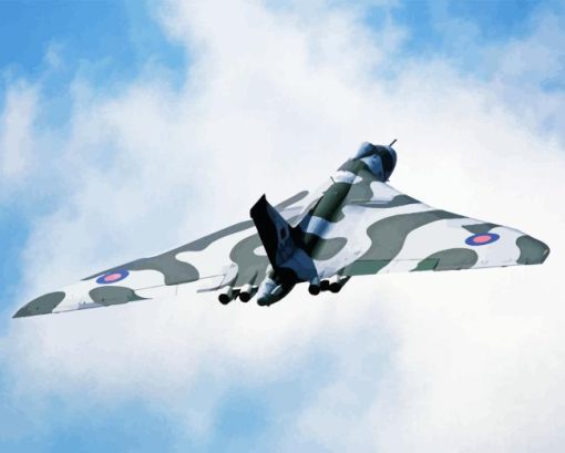 The Vulcan Bomber Diamond Painting