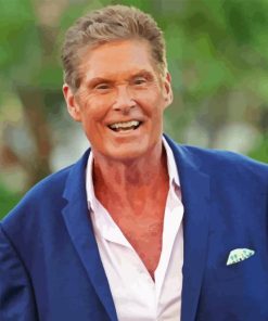 The Actor David Hasselhoff Diamond Painting