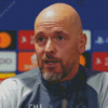 Football Manager Erik Ten Hag Diamond Painting