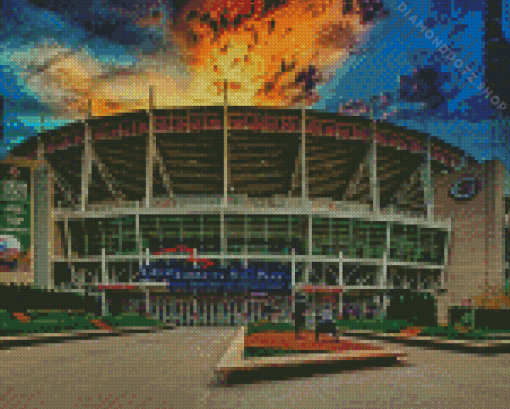 The Great American Ball Park Diamond Painting