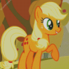 The Little Pony Applejack Cartoon Diamond Painting