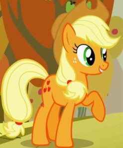 The Little Pony Applejack Cartoon Diamond Painting