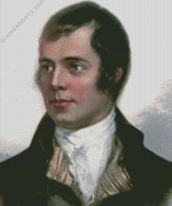 The Poet Robert Burns Diamond Painting