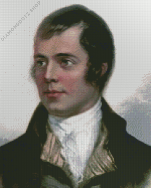 The Poet Robert Burns Diamond Painting