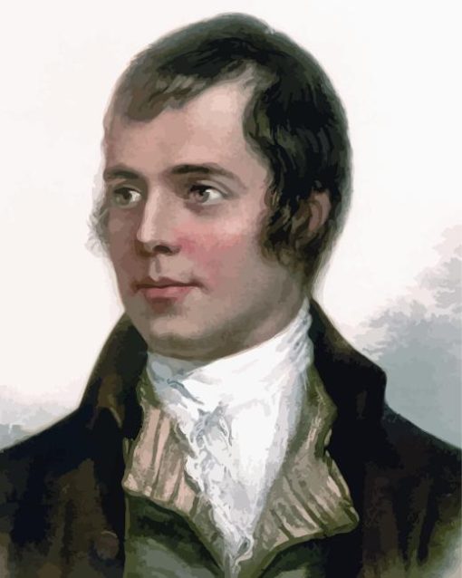 The Poet Robert Burns Diamond Painting