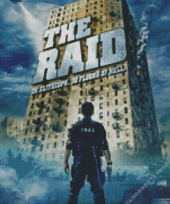 The Raid Movie Poster Diamond Painting