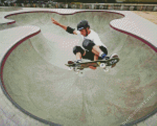 Tony Hawk Diamond Painting